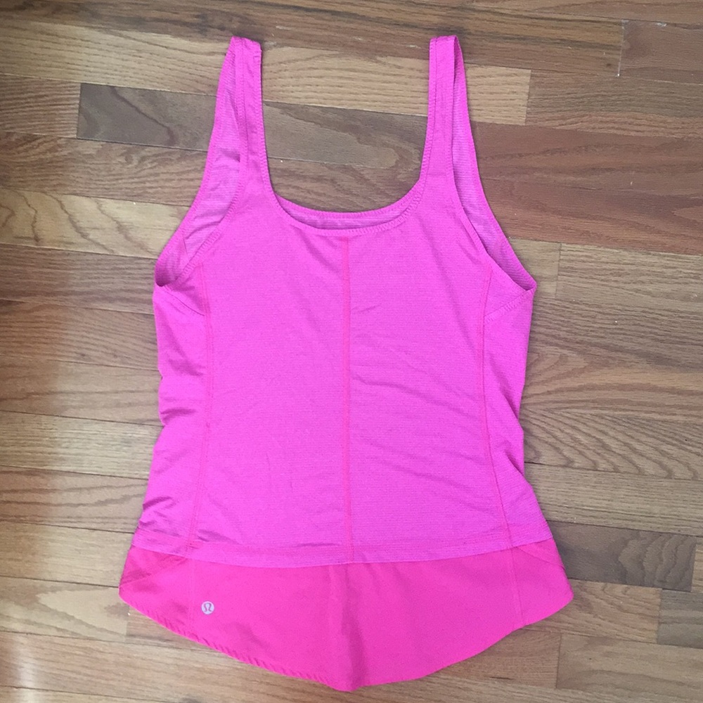 Pink lulu lemon top - Picture 2 of 3